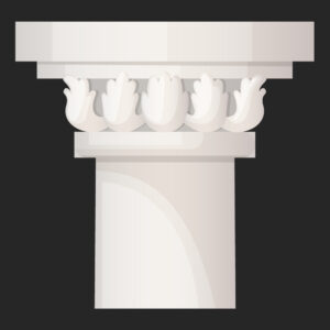 Stone Column , Hand Carved Stone Column , Carving Stone Column, CA103