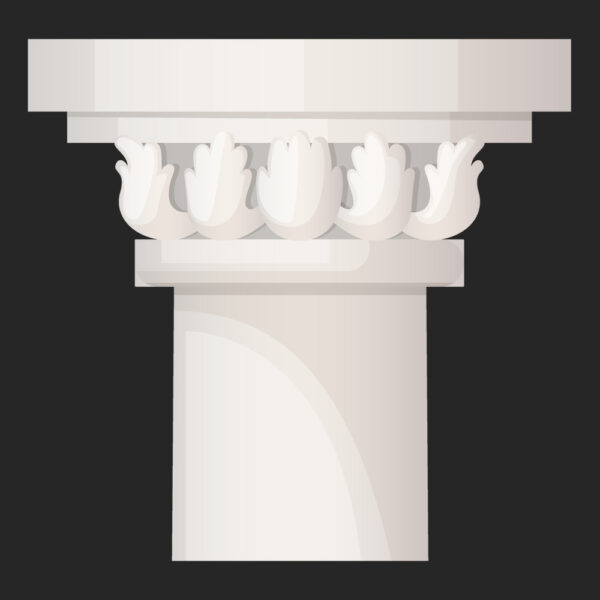 Stone Column , Hand Carved Stone Column , Carving Stone Column, CA103