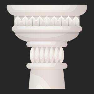 Stone Column , Hand Carved Stone Column , Carving Stone Column, CA104