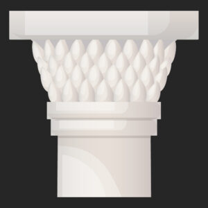 Stone Column , Hand Carved Stone Column , Carving Stone Column, CA105