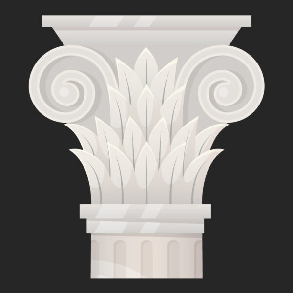 Stone Column , Hand Carved Stone Column , Carving Stone Column, CA106