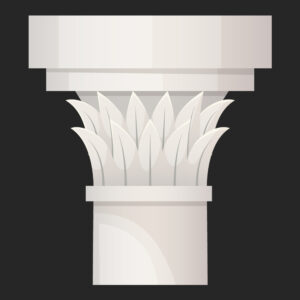 Stone Column , Hand Carved Stone Column , Carving Stone Column, CA109