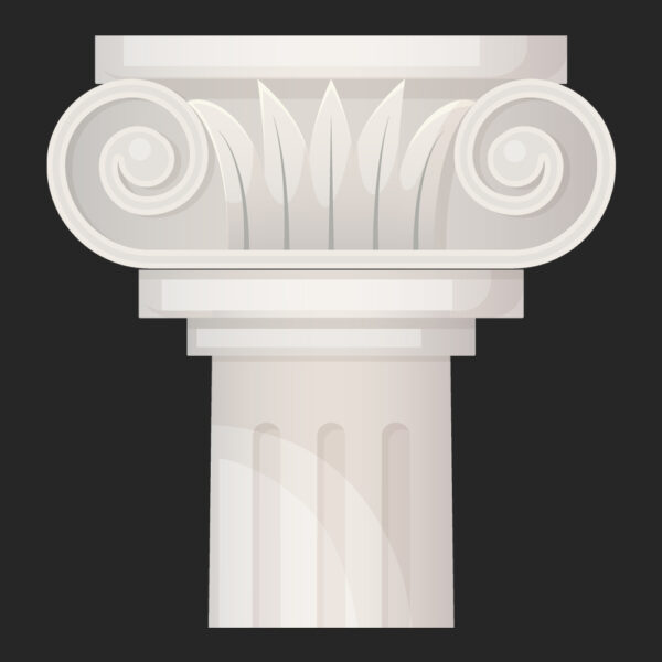 Stone Column , Hand Carved Stone Column , Carving Stone Column, CA111