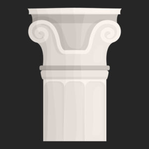 Stone Column , Hand Carved Stone Column , Carving Stone Column, CA220