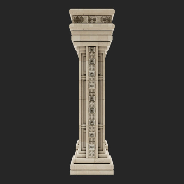 Stone Column , Hand Carved Stone Column , Carving Stone Column, CA301
