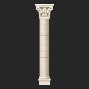 Stone Column , Hand Carved Stone Column , Carving Stone Column, CA308